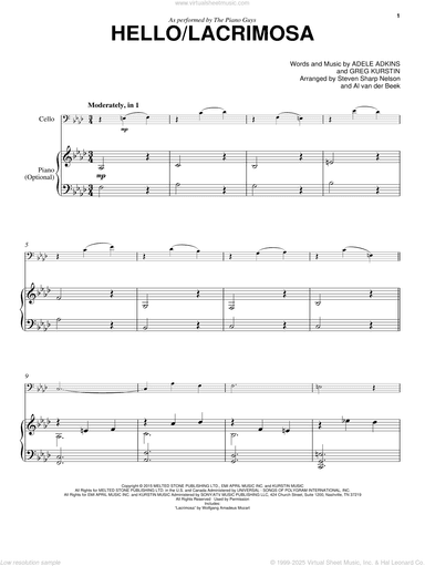 Hello/Lacrimosa