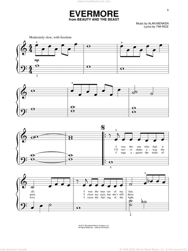 Evermore (from Beauty And The Beast)