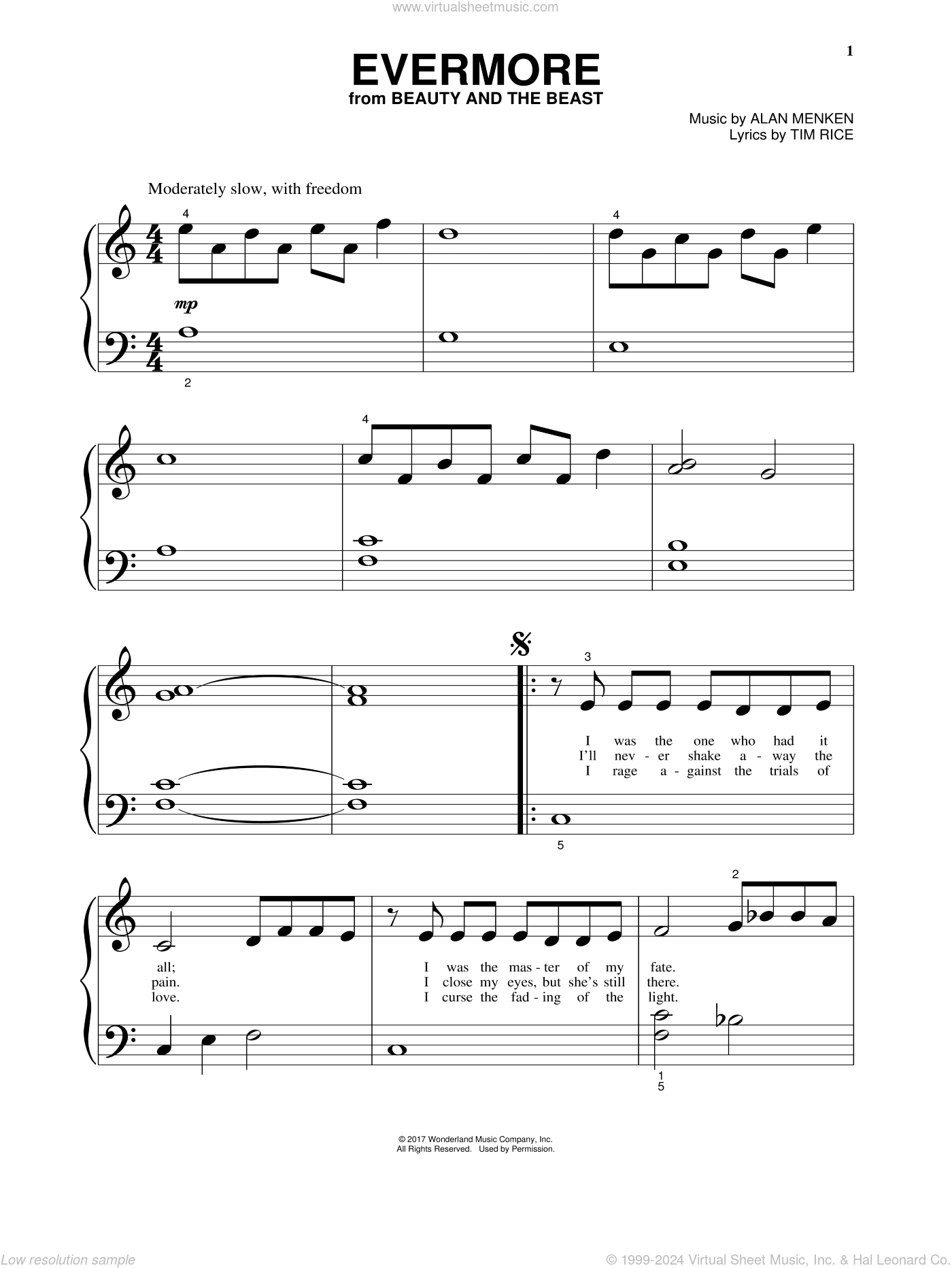 Evermore (from Beauty And The Beast)
