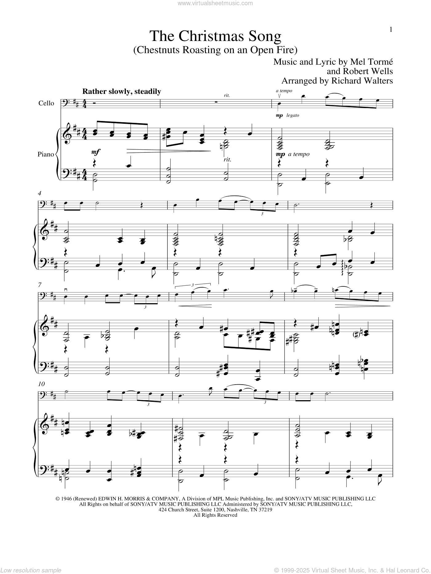 The Christmas Song (Chestnuts Roasting On An Open Fire)