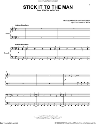 Stick It To The Man (from School of Rock: The Musical)
