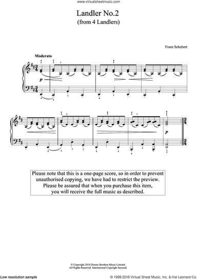 Landler No. 2 (from 'Four Landlers')