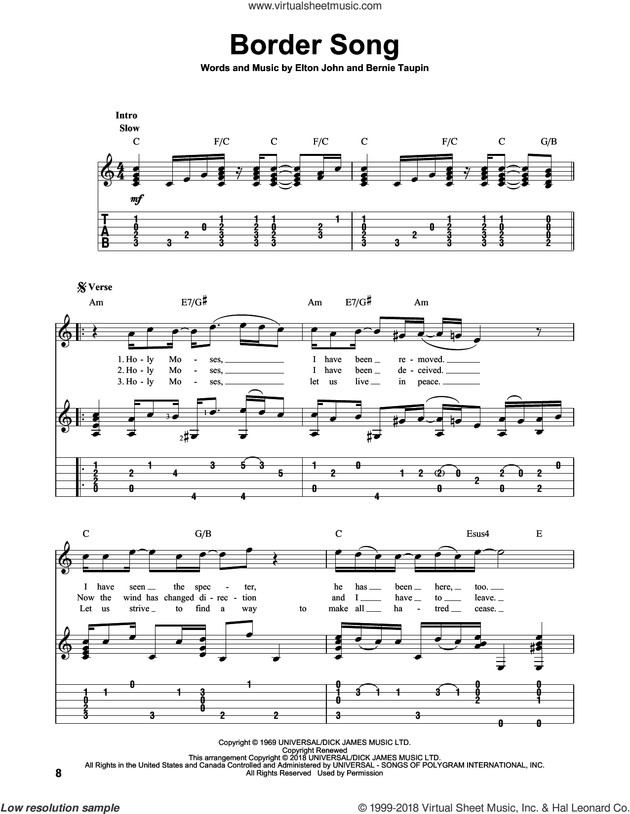 Border Song