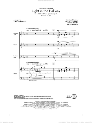 Light In The Hallway (arr. Roger Emerson)