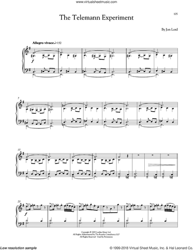 The Telemann Experiment
