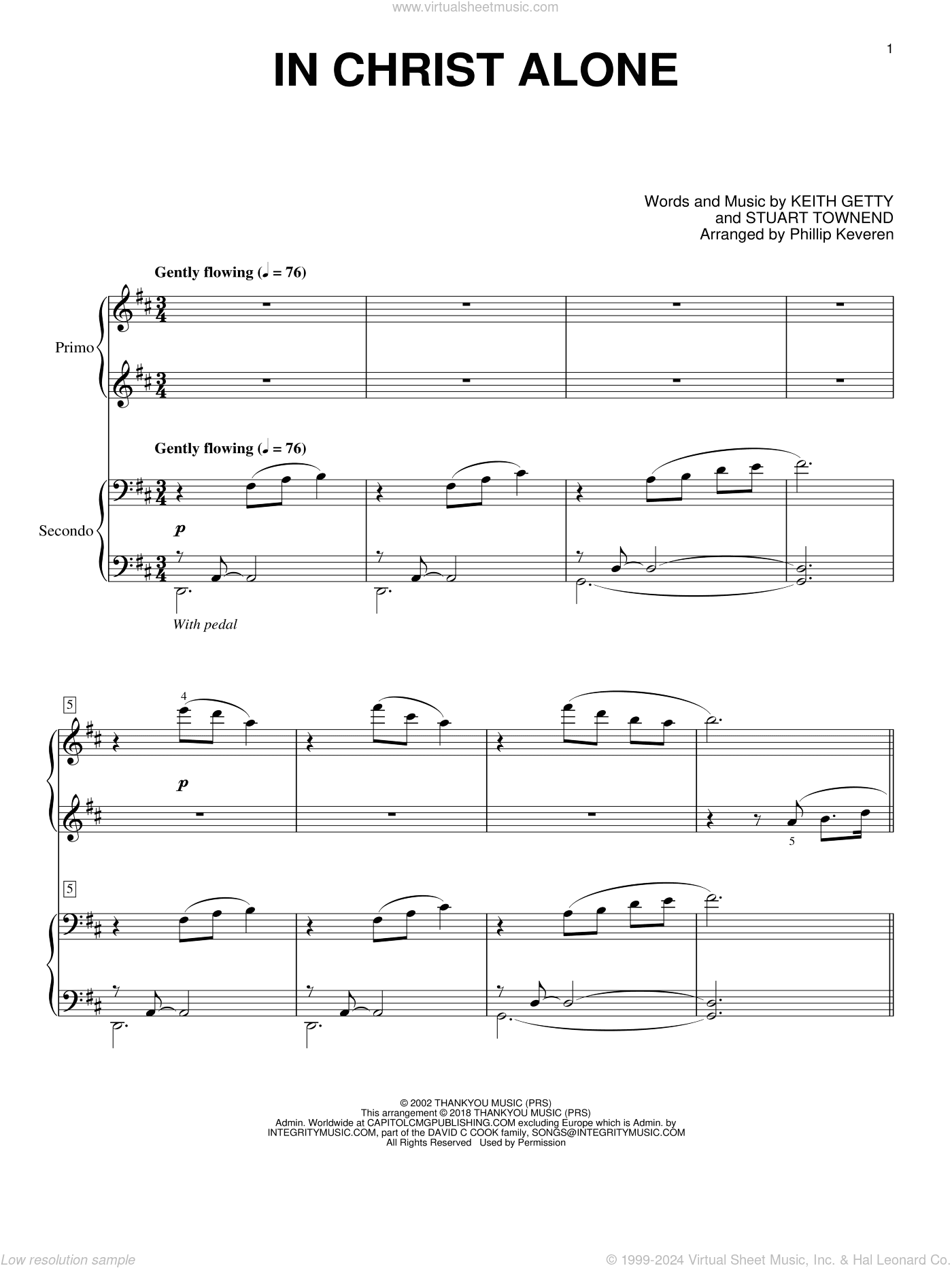 In Christ Alone (arr. Phillip Keveren)