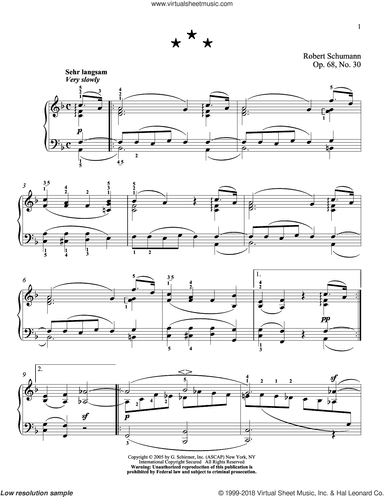 Molto Lento, Op. 68, No. 30