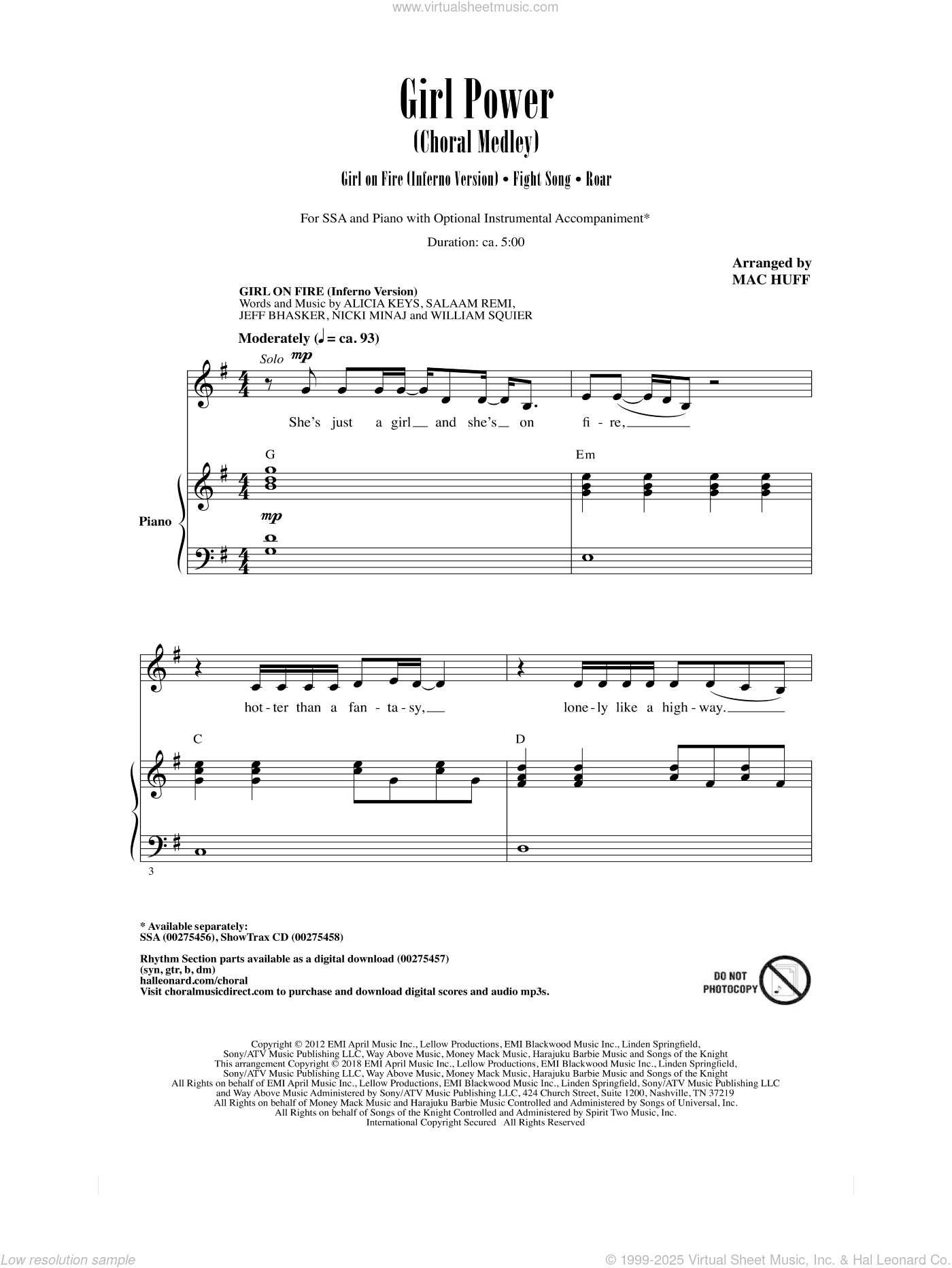 Girl Power (Choral Medley)