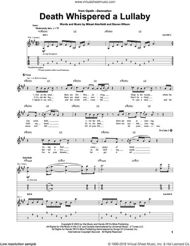 Death Whispered A Lullaby