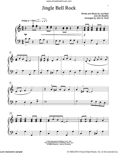 Jingle Bell Rock (arr. John S. Hord)