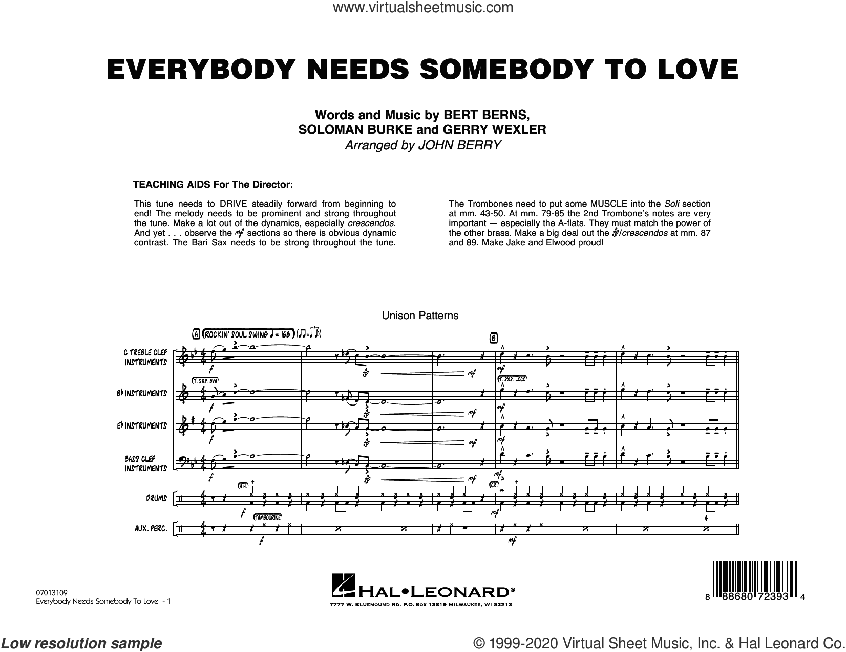 Everybody Needs Somebody to Love (COMPLETE)