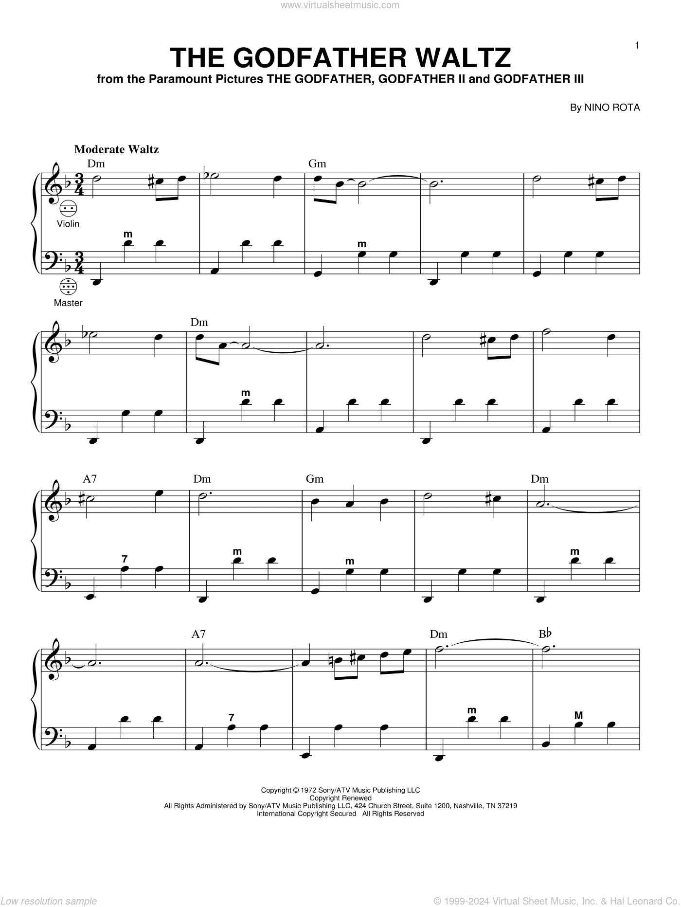 The Godfather Waltz