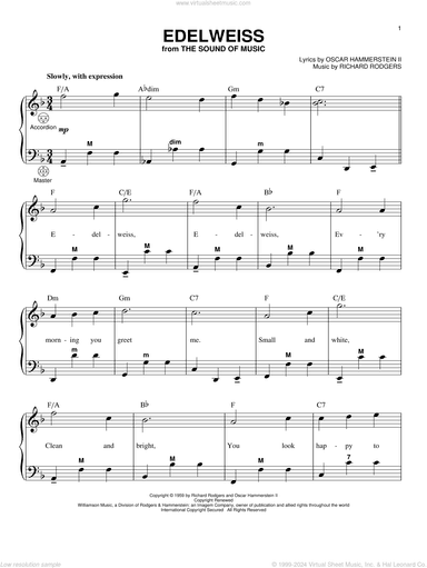 Edelweiss (arr. Gary Meisner)