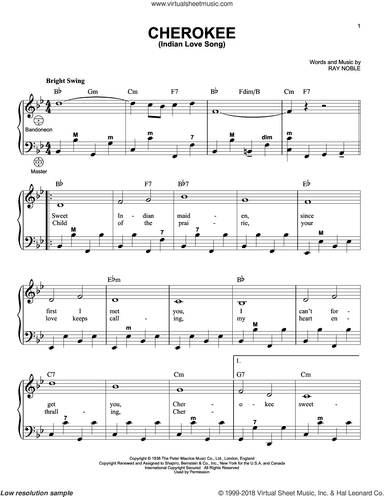 Cherokee (Indian Love Song) (arr. Gary Meisner)