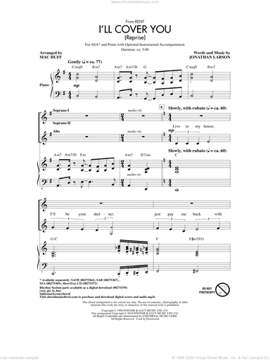 I'll Cover You (Reprise)