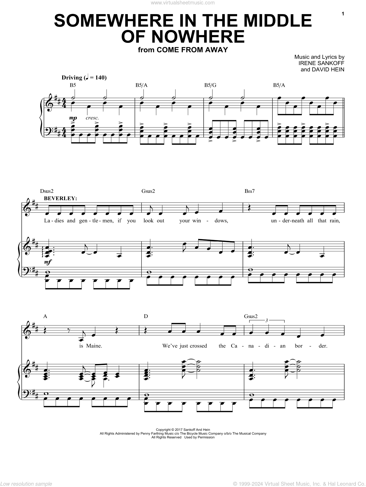 Somewhere In The Middle Of Nowhere (38 Planes Reprise) (from Come from Away)