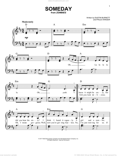Someday (from Disney's Zombies)
