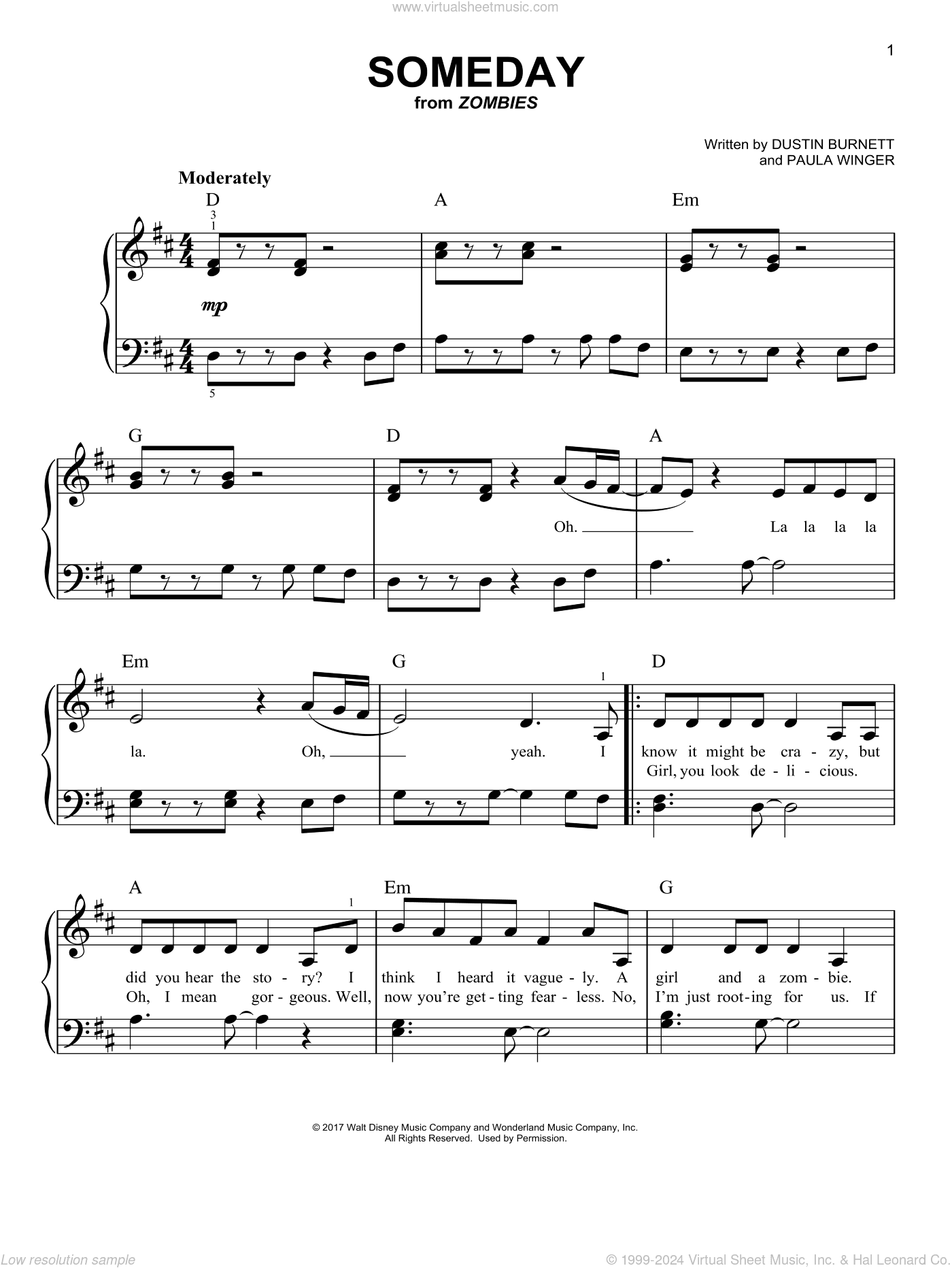 Someday (from Disney's Zombies)