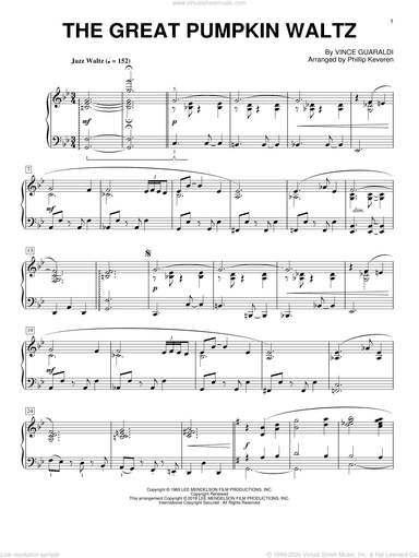 The Great Pumpkin Waltz (arr. Phillip Keveren)