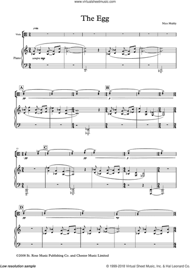 The Reader: Three Arrangements for Viola and Piano (score and parts)