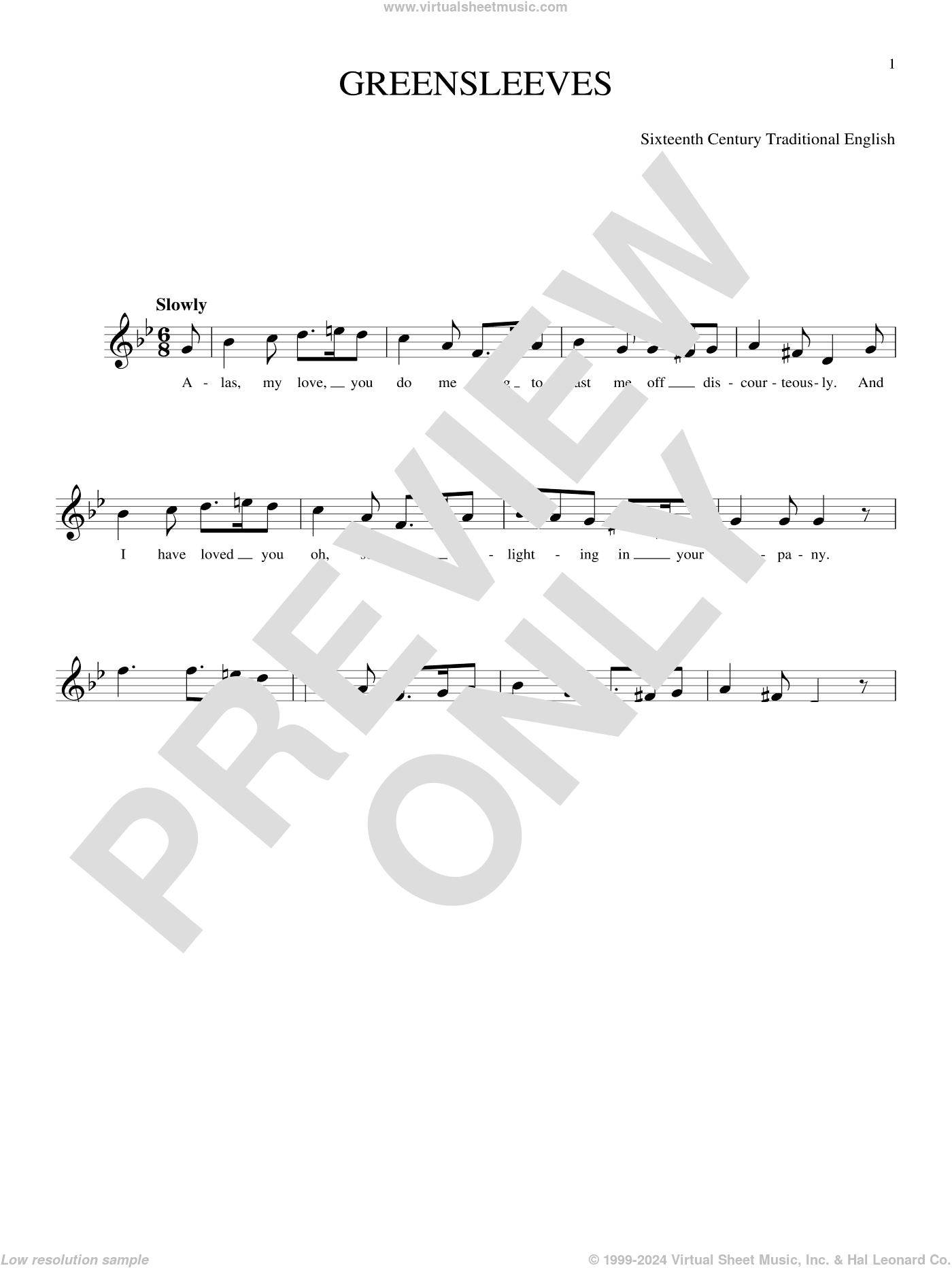 Greensleeves