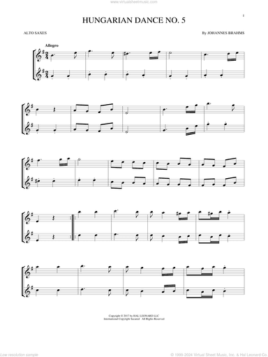 Hungarian Dance No. 5