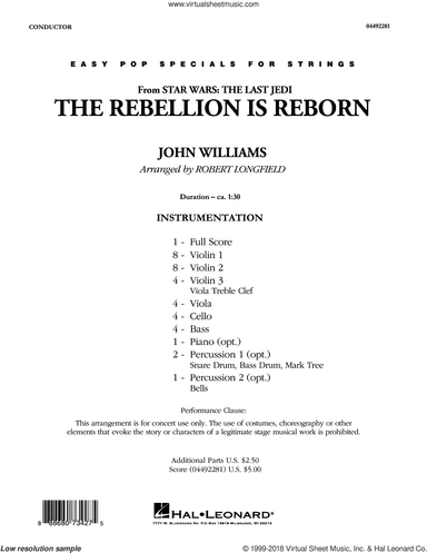 The Rebellion Is Reborn (from Star Wars: The Last Jedi)