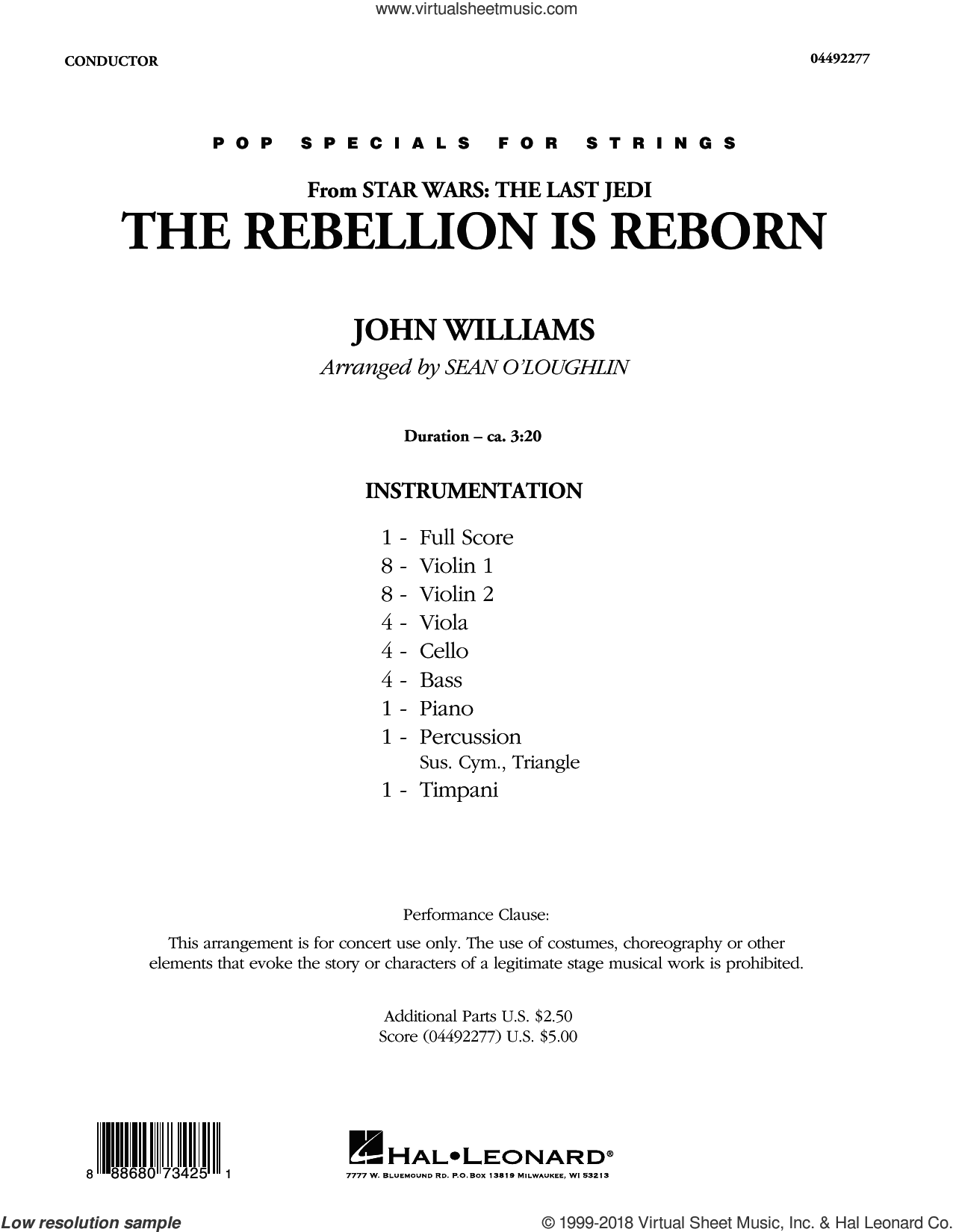 The Rebellion Is Reborn (from Star Wars: The Last Jedi)