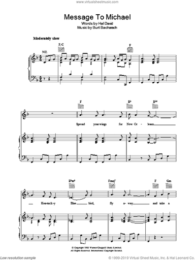 A Message to Martha (A Message To Michael/Kentucky Bluebird)