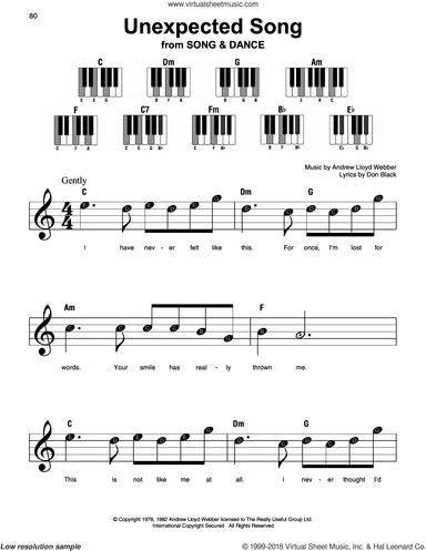 Unexpected Song (from Song and Dance)