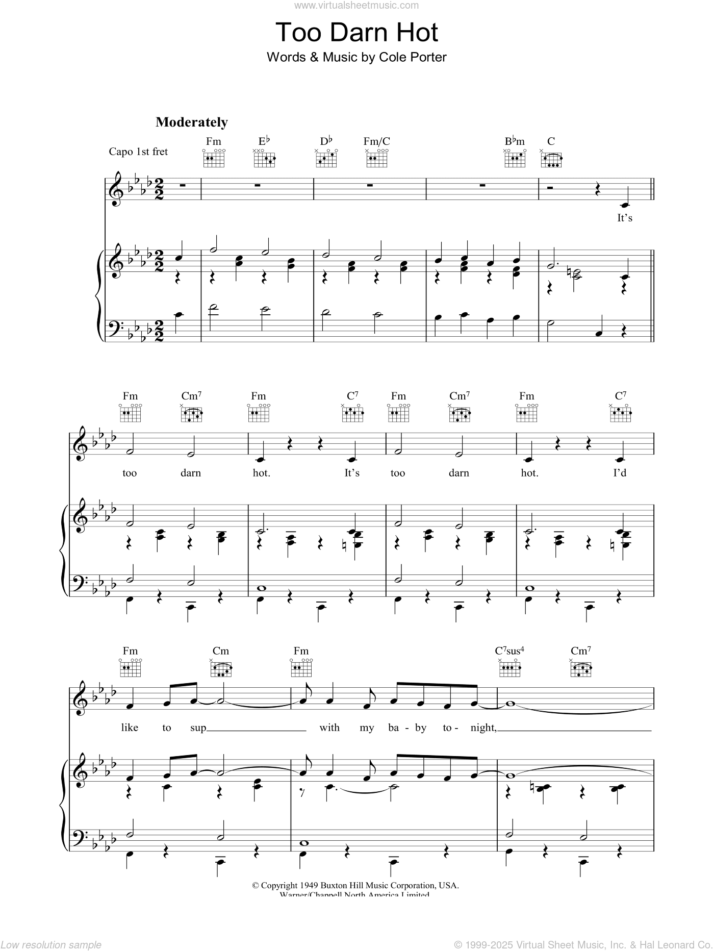 Too Darn Hot (from Kiss Me, Kate)
