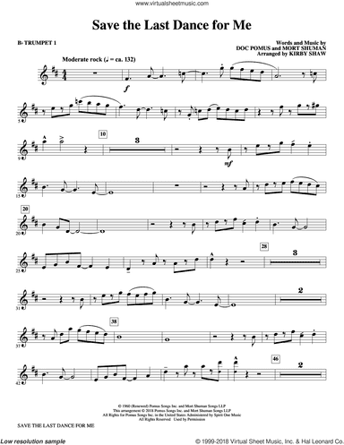 Save the Last Dance for Me (arr. Kirby Shaw)