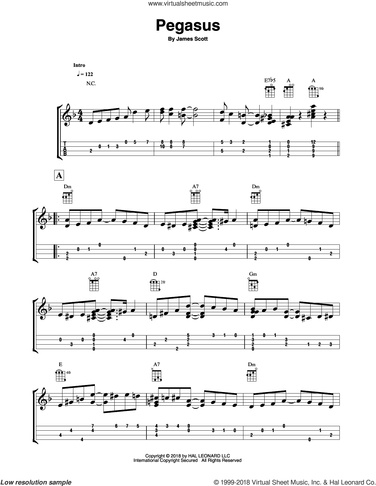 Pegasus (arr. Fred Sokolow)