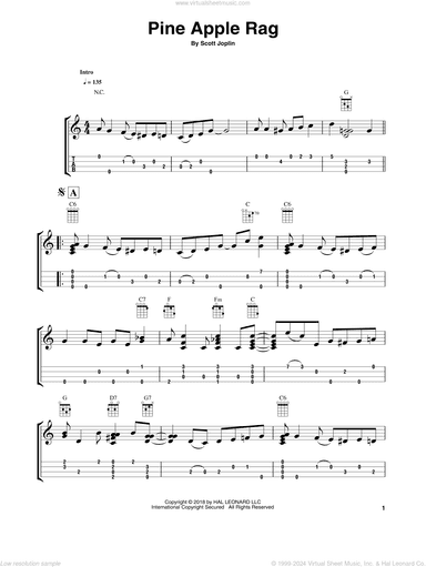 Pine Apple Rag (arr. Fred Sokolow)