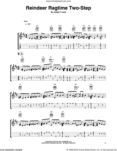 Reindeer Ragtime Two-Step (arr. Fred Sokolow)