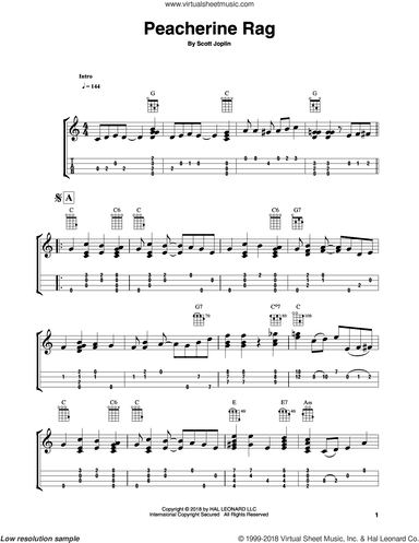 Peacherine Rag (arr. Fred Sokolow)
