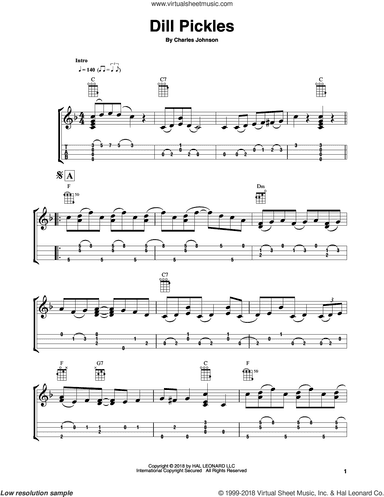 Dill Pickles (arr. Fred Sokolow)