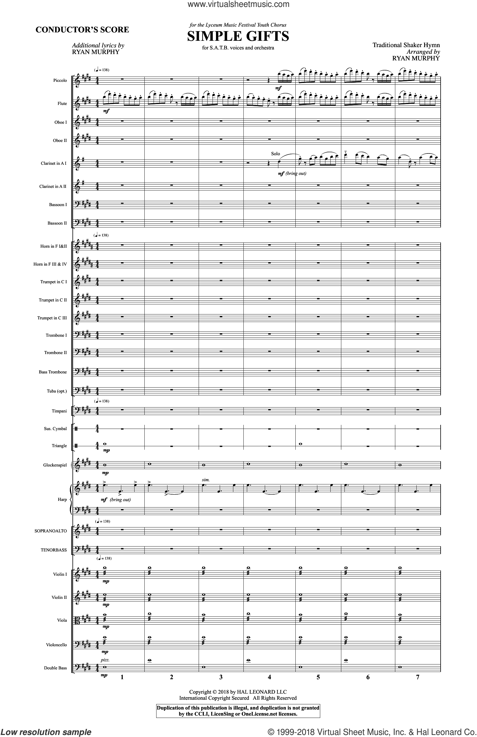 Simple Gifts (COMPLETE)