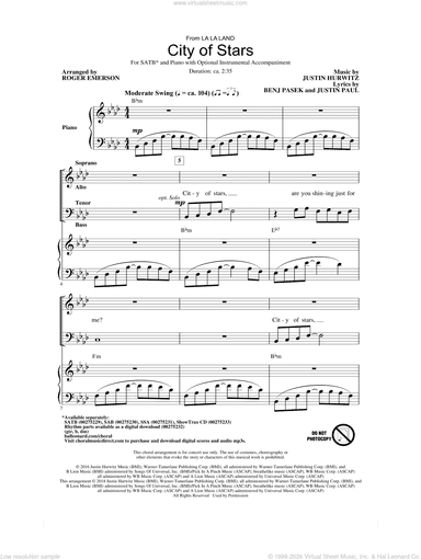 City Of Stars (arr. Roger Emerson)