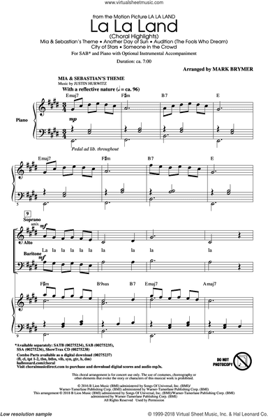 La La Land: Choral Highlights (arr. Mark Brymer)