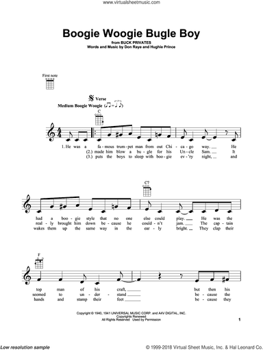 Boogie Woogie Bugle Boy