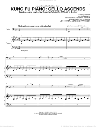 Kung Fu Piano: Cello Ascends