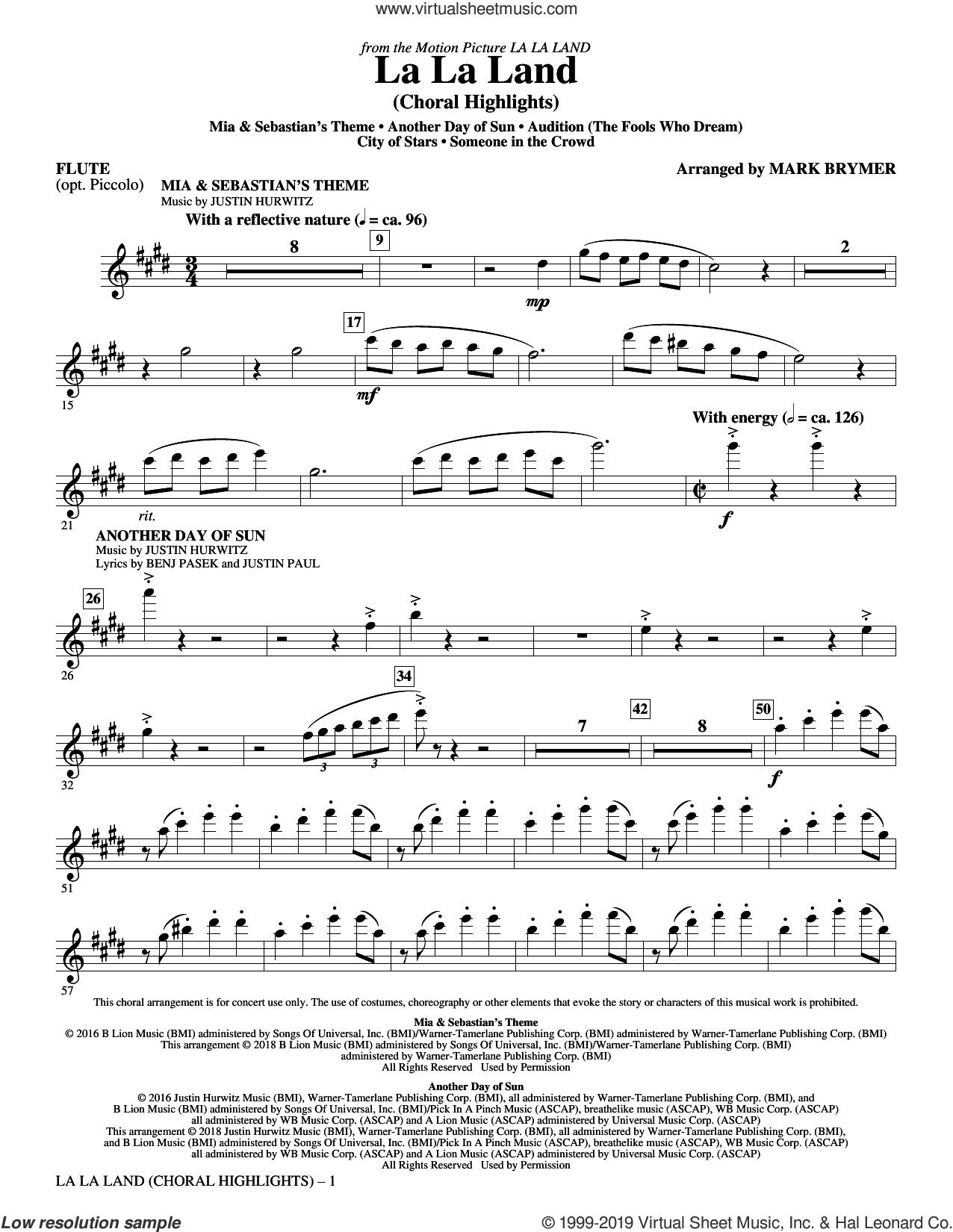 La La Land: Choral Highlights (arr. Mark Brymer)