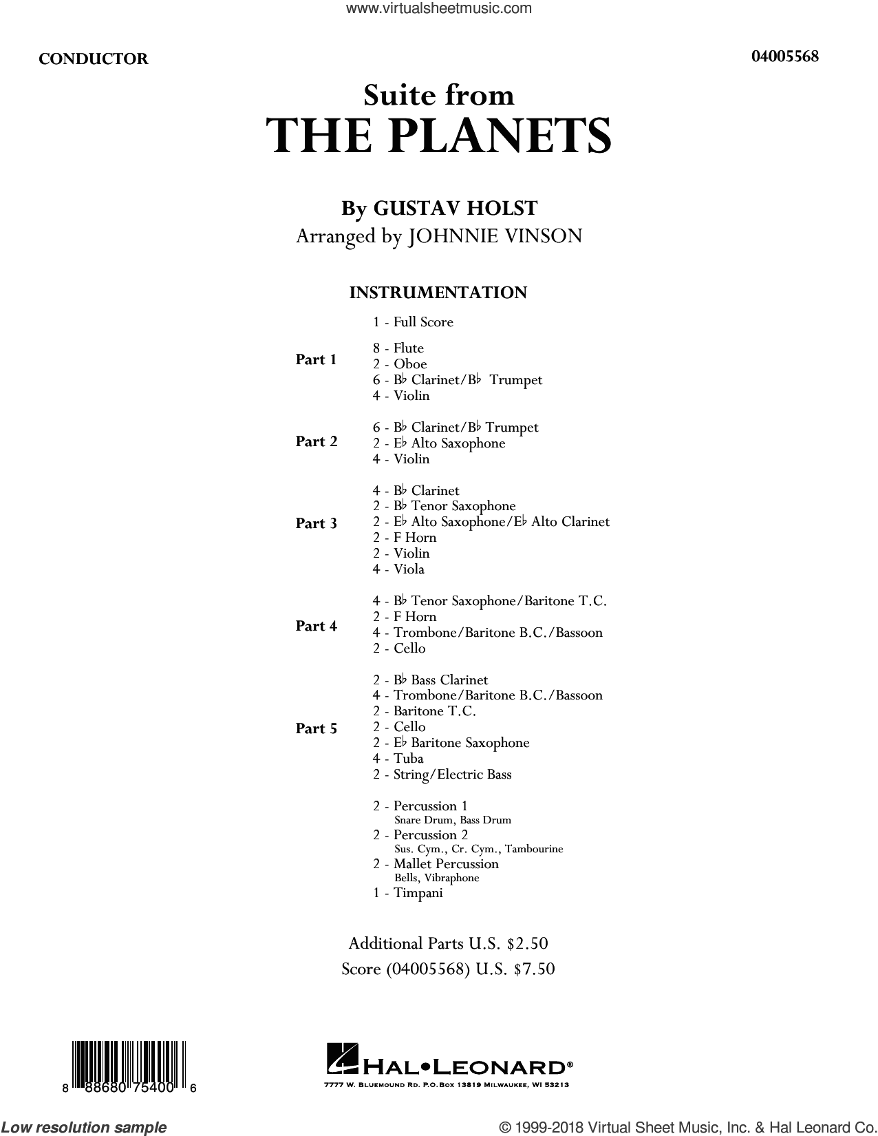 Suite from the Planets (COMPLETE)