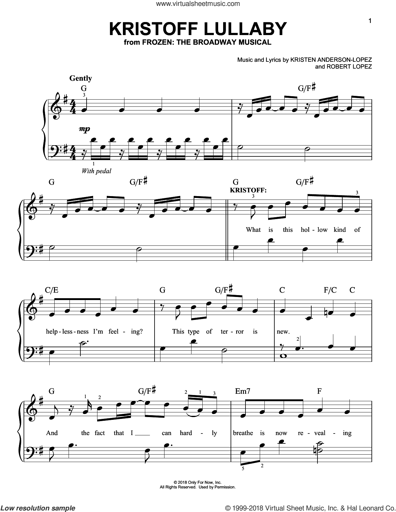Kristoff Lullaby