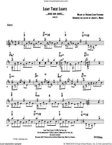 Light These Lights Var 1 (arr. Joe Marks)