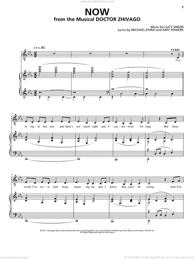 Now (from Doctor Zhivago: The Broadway Musical)