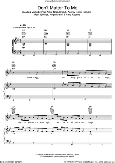 Don't Matter To Me (featuring Michael Jackson)