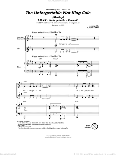 The Unforgettable Nat King Cole (Medley)