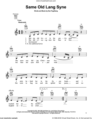 Same Old Lang Syne